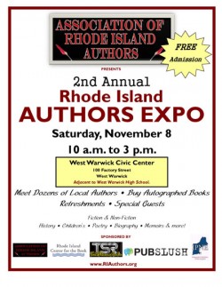 2 annual authors expo flyer